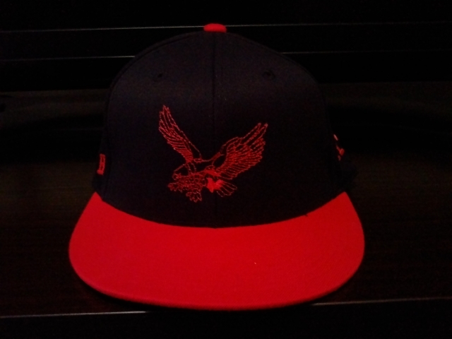BLACK & RED EAGLE ALUMNI CAP...Submitted by Anthony T. Smith c/o 1982