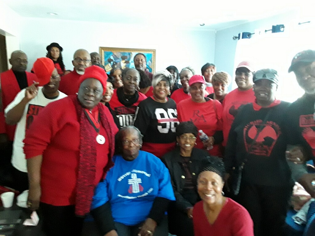 Fellowshippingat Quovadios house c/o 1973 (the one that is kneeling in the front) after the MLK Jr., Parade on Monday, Jan 20, 2020 -- Two faulty members in the middle sitting are Mr. Susie Williams & Ms. Parker  We had a BLAST!!!
